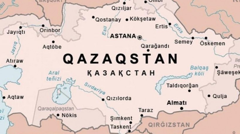 Карта оренбург казахстан