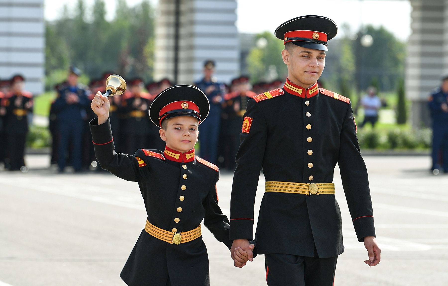 1 сентября больше 500 будущих защитников Отечества начали учебу в Тверском суворовском военном училище