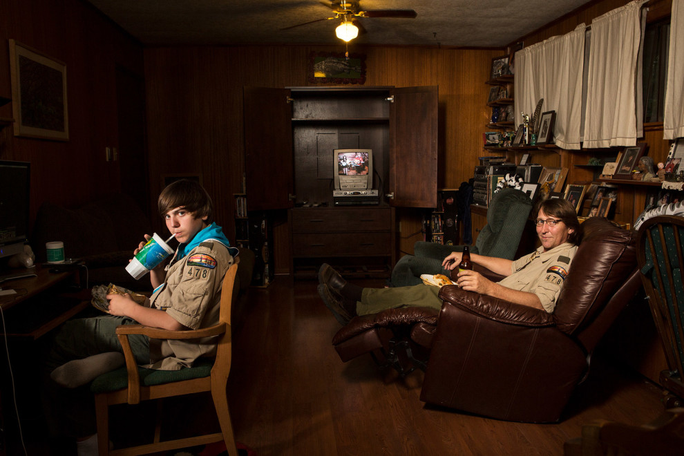 Как ужинают среднестатистические американские семьи еда