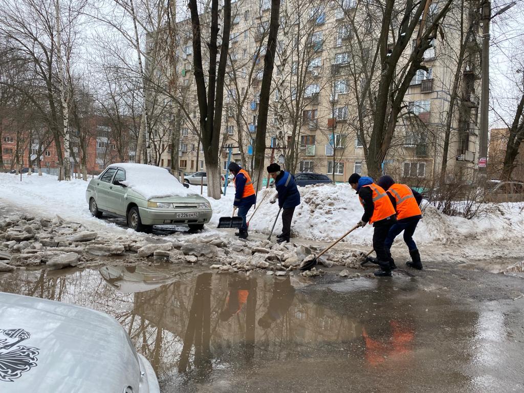 В Рязани подвели итоги работы горячей линии по борьбе с гололёдом