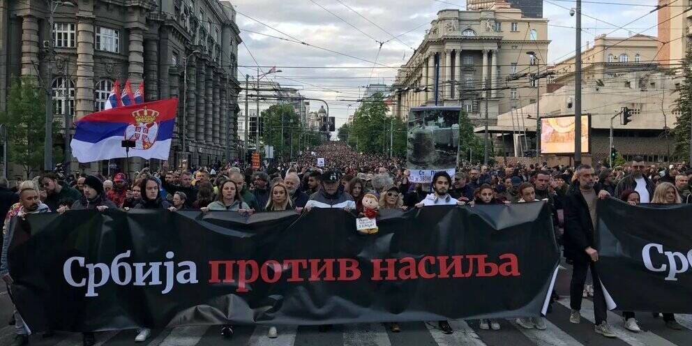 Вучич повторяет ошибки Януковича: Оппозиция в Сербии провела репетицию «майдана» геополитика