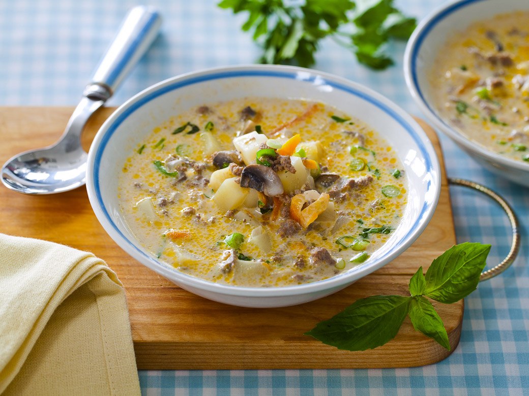 Грибной сливочный суп - вот самый лучший рецепт!