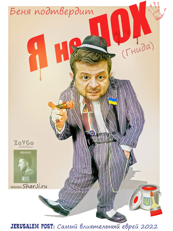 «Я не Лох». Зеленский дружеский шарж, карикатура 2024