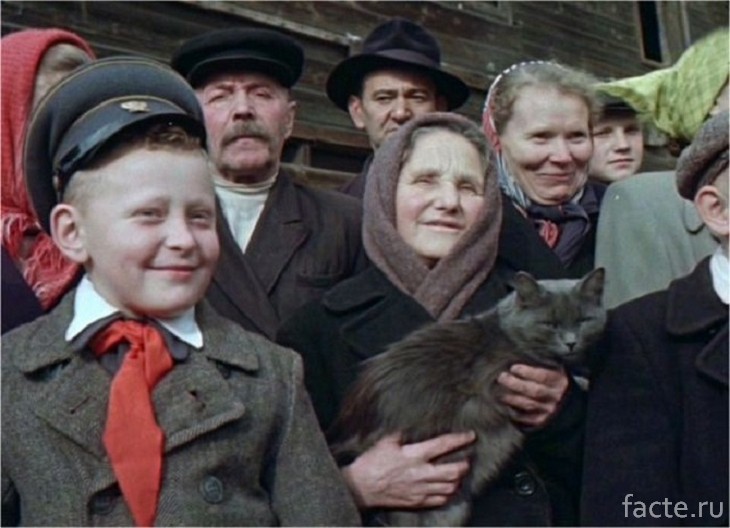 Советские люди на фотографиях 50-х годов