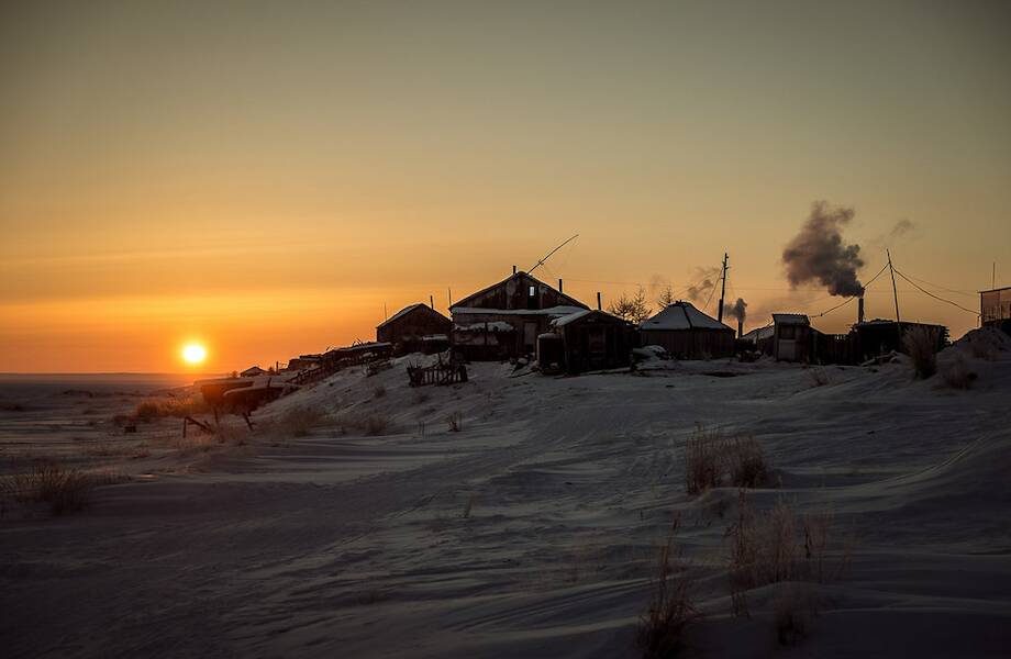 Как живется в российском поселке Ессей, где в январе было -73°C