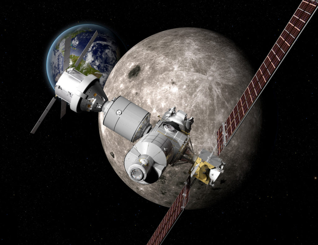   Lunar Orbital Platform-Gateway / ©NASA  