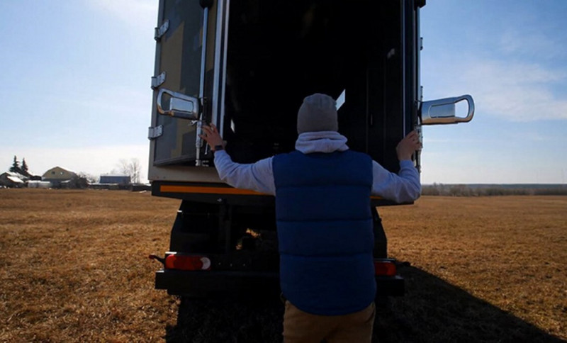 квартира на базе камаза