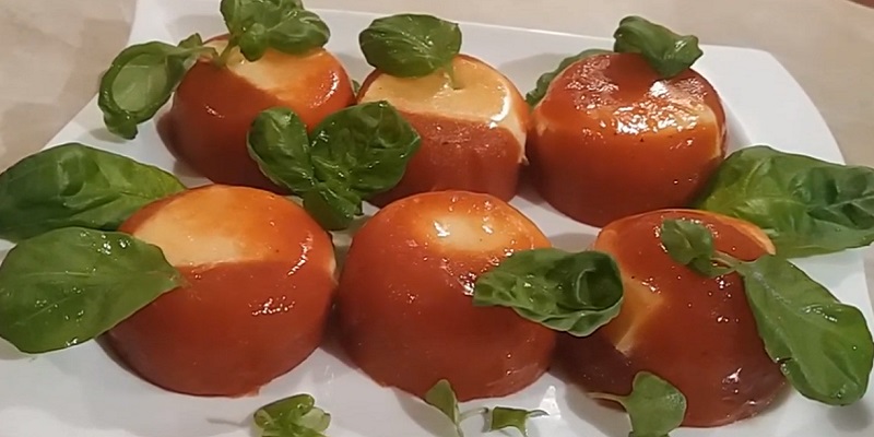 Закуски с моцареллой закуски,кулинария,рецепты