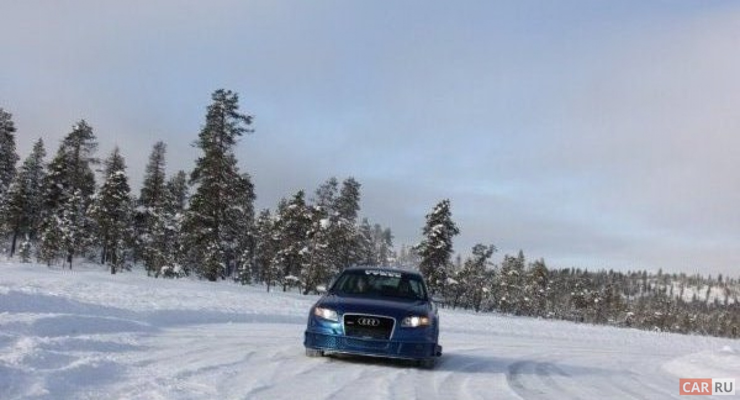 Как выйти из неуправляемого заноса на скользкой дороге?