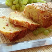Кекс с сыром и ветчиной