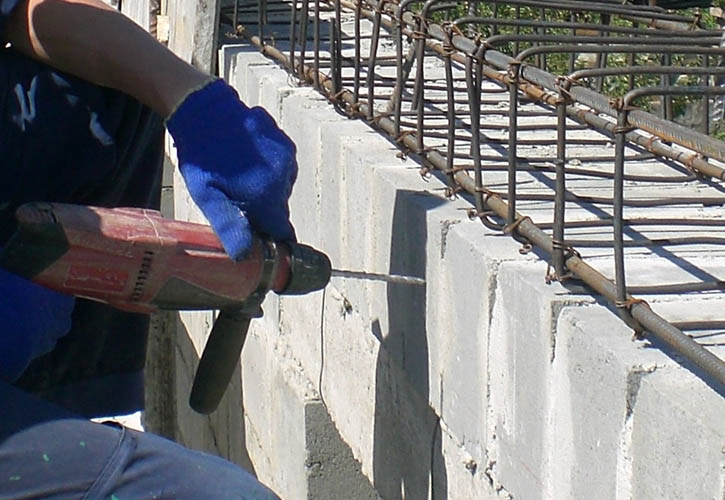 как залить армопояс