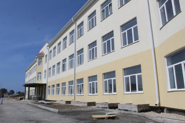 В Севастополе завершается строительство школы в микрорайоне Шевченко