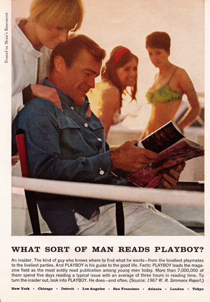 Как рекламировали Playboy