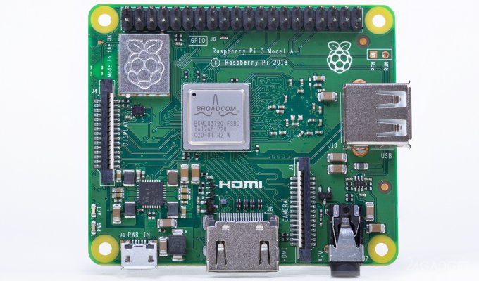 Новый микрокомпьютер Raspberry Pi 3 Model A+ с Bluetooth и Wi-Fi стоит $25 (6 фото)