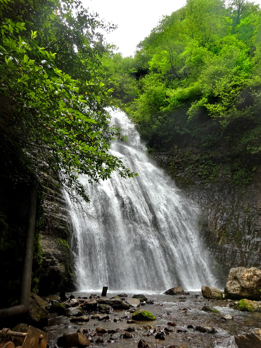 Водопад Ирина в Абхазии
