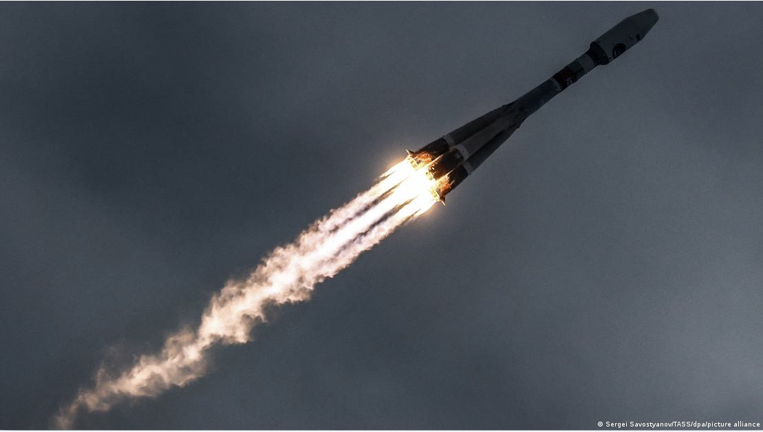 Запуск российской ракеты "Союз" со станцией "Луна-25", 11 августа 2023 года