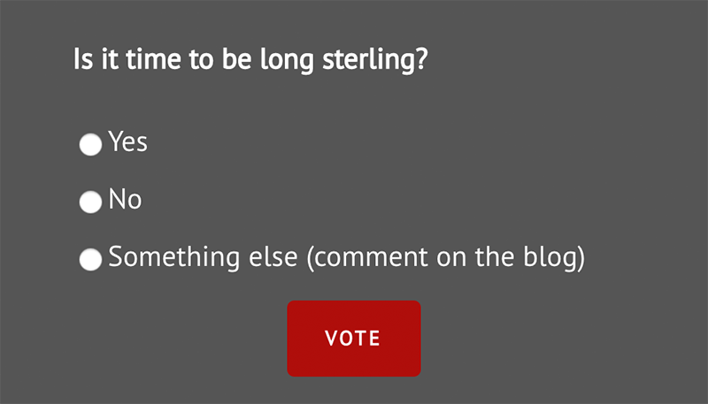 Sterling poll