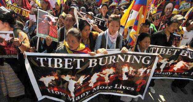Протесты против китайской оккупации Тибета