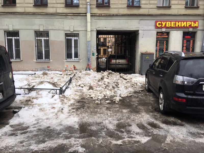 Питер, снег... Питер, снег... зима