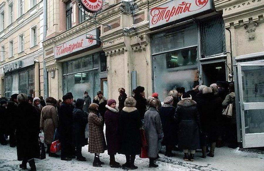 Как одевались в СССР зимой Культура