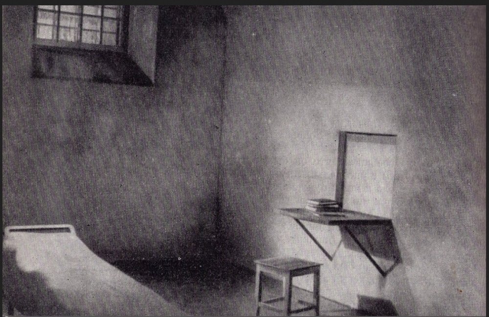 Камера в Бутырской тюрьме. 1920 г.