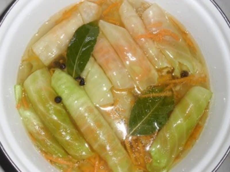 Маринованные голубцы на зиму