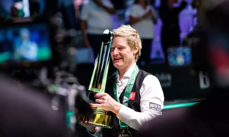 Нил Робертсон - Чемпион Saudi Arabia Masters 2025 (фото: WST)