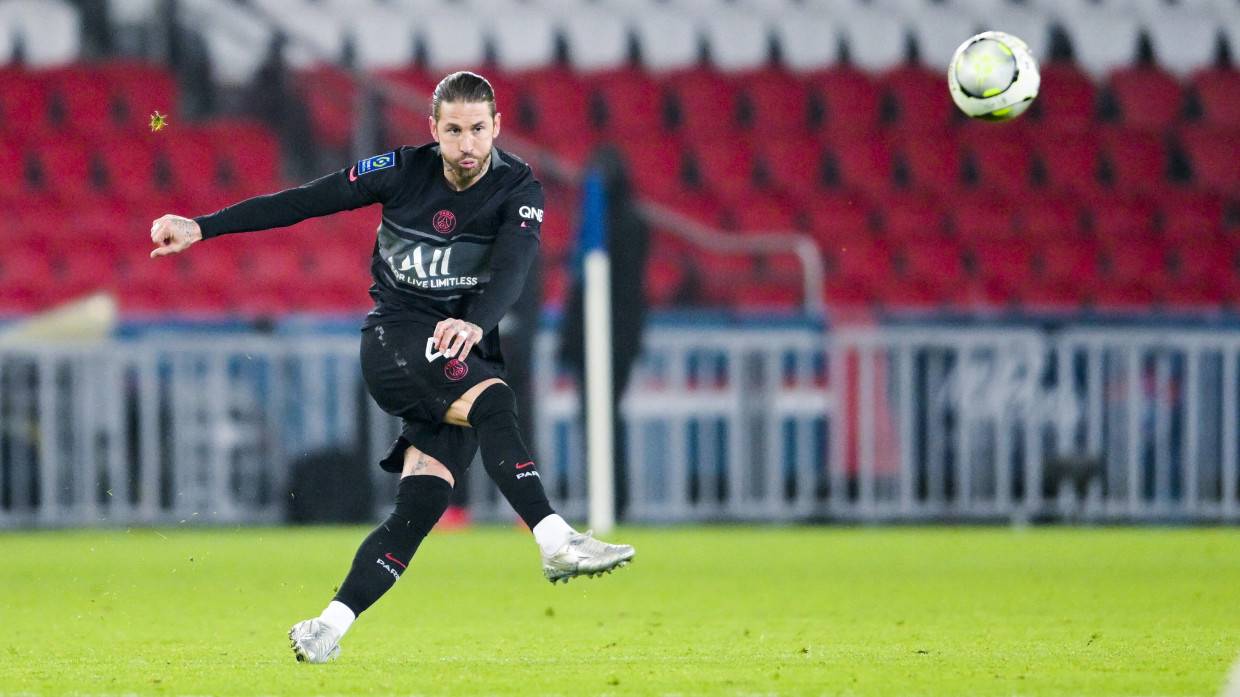 Защитник Рамос получил травму на тренировке «ПСЖ»