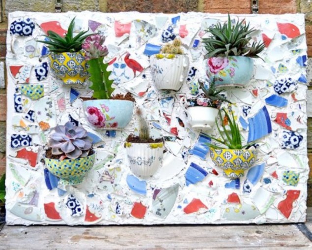 Что сделать из разбитых вещей? 5 мастер-классов