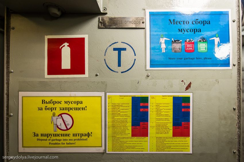 ледокол, кухня, каюта, экскурсия