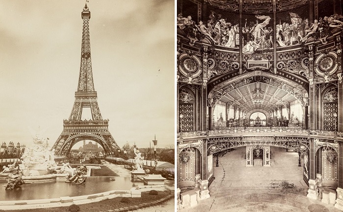 Эйфелеву башню построили для Всемирной выставки 1889 года. | Фото: mashable.com.