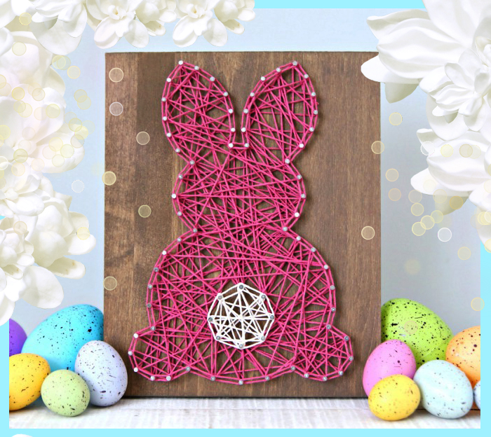 Картина из гвоздей и ниток своими руками декор