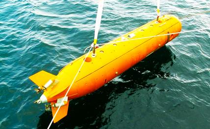 На фото: автономный необитаемый подводный аппарат "Клавесин-1РЭ".