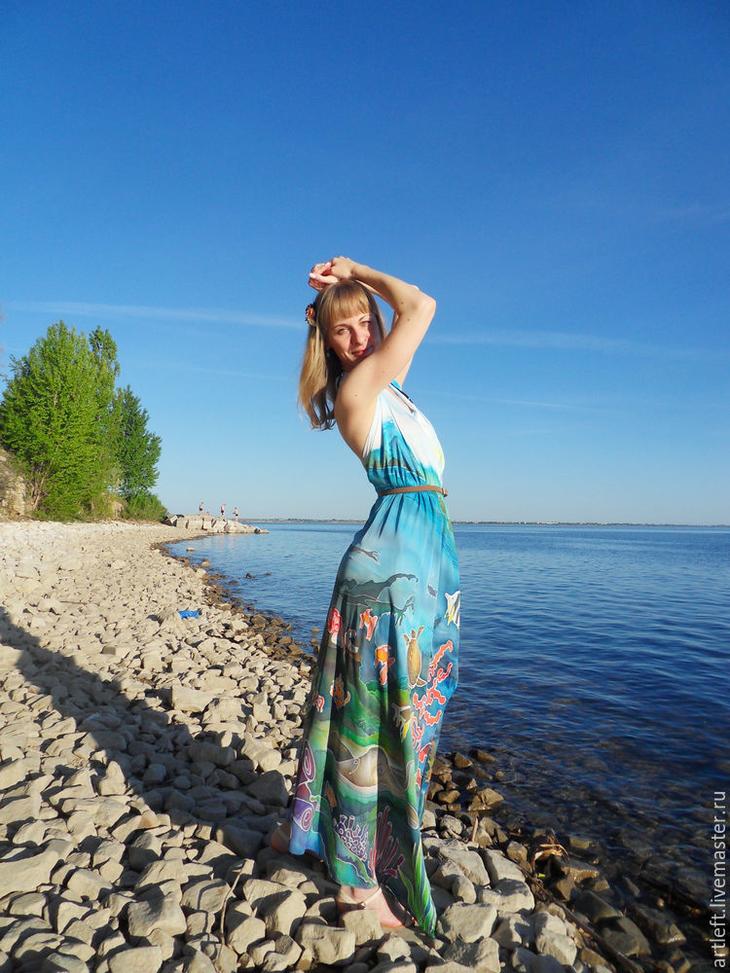 Создаем парео-трансформер в технике холодный батик парео