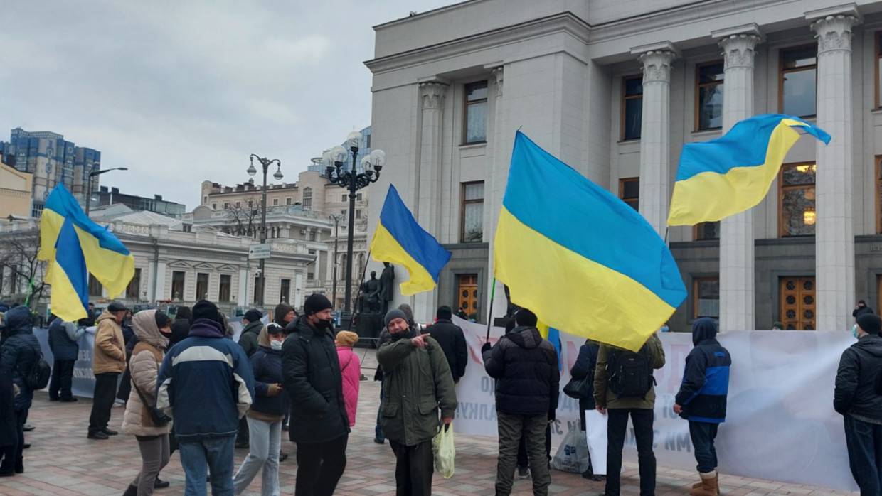 Партия ОПЗЖ заявила об ущемлении прав русскоговорящих украинцев