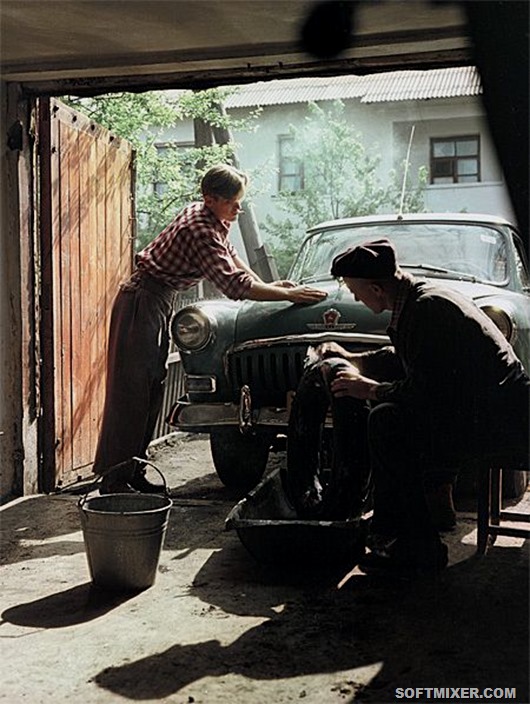 1961 год в цветных фотографиях 