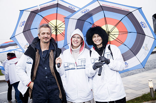 Ксения Собчак, Ингеборга Дапкунайте, Светлана Хоркина, Екатерина Стриженова и другие на открытии фабрики Bosco в Калуге