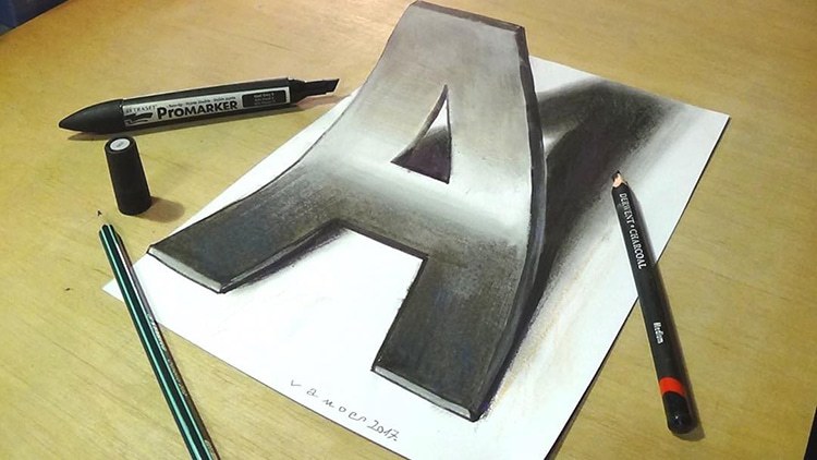 3d Drawings by Sandor Vamos