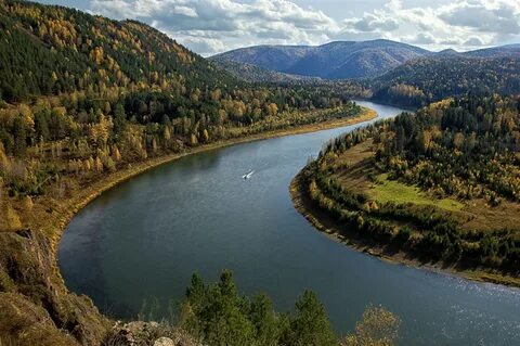 Реки Сибири (78 фото) .