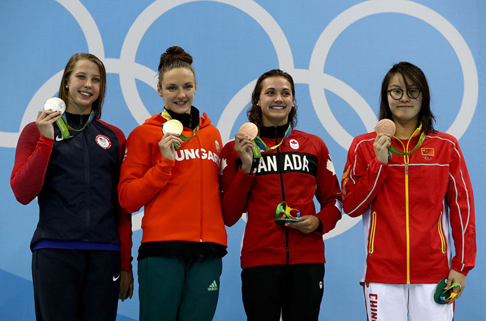 реакция олимпийской пловчихи покорила интернет