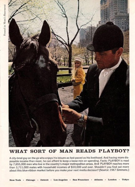Как рекламировали Playboy