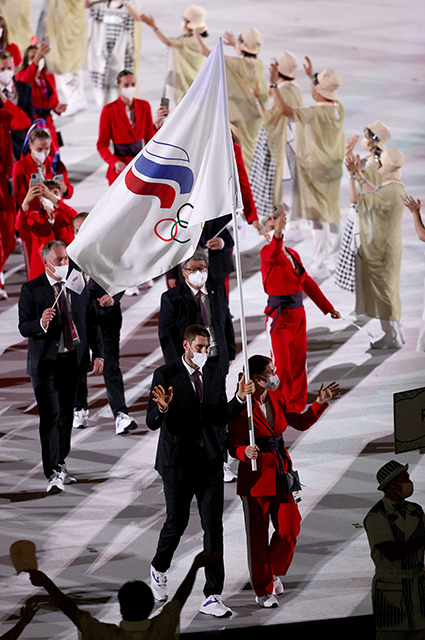 Олимпиада в Токио: сборная России прошла на параде спортсменов russia,Новости,Россия