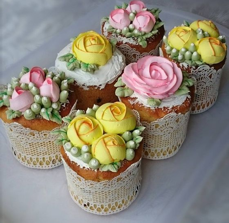 Светлой Пасхи, друзья! Это так красиво… Живописные идеи для украшения куличей. женские хобби,кулинария,кулич пасхальный,своими руками