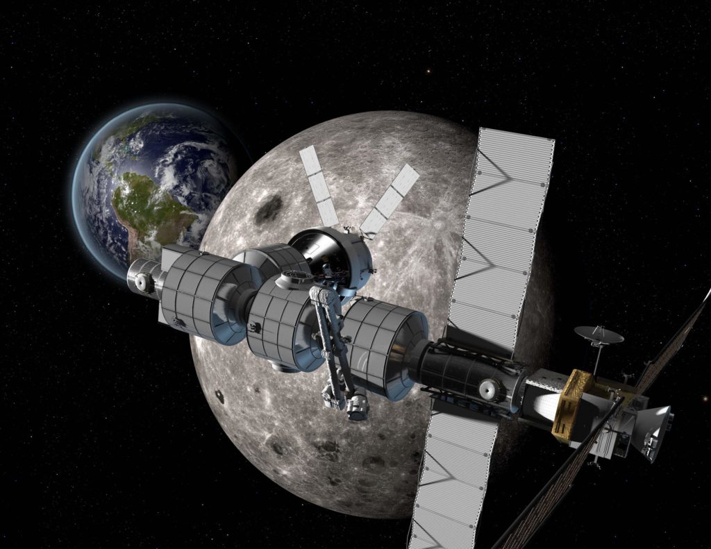 Lunar Orbital Platform-Gateway / ©NASA