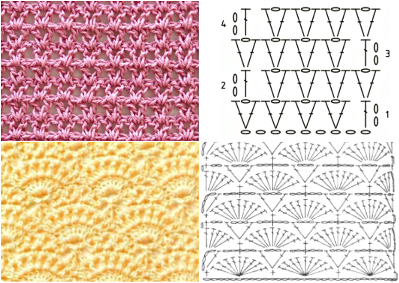 Вязание крючком красиво для начинающих. Узоры крючком. Простые узоры крючком. Вязание крючком схемы узоров. Простые узоры крючком для начинающих.