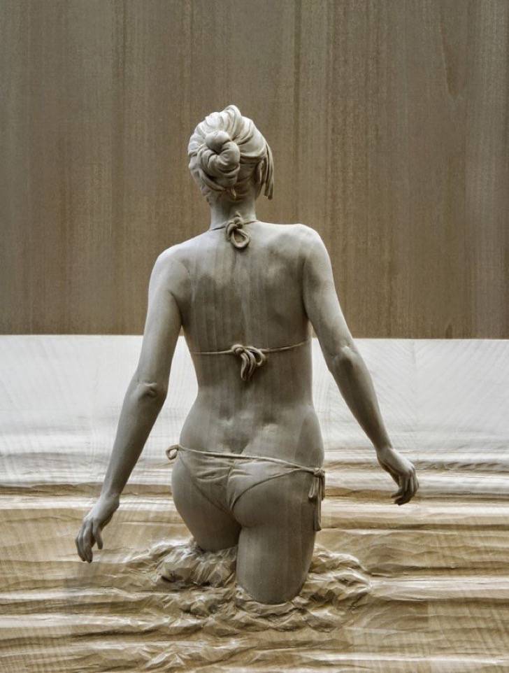 19 деревянных скульптур, которые заставят нас думать, что это дело рук художников будущего скульптура