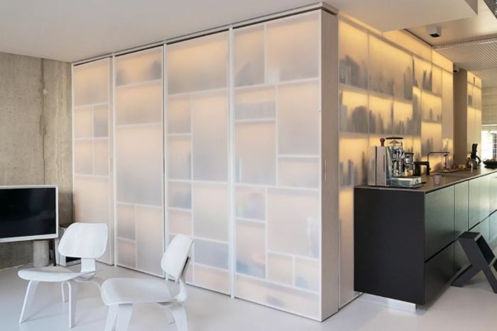 Открытая оболочка и перетекание пространств на примере комфортного лофта интерьер и дизайн,квартира,лофт,открытое пространство