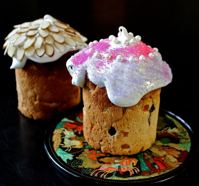 Светлой Пасхи, друзья! Это так красиво… Живописные идеи для украшения куличей. женские хобби,кулинария,кулич пасхальный,своими руками