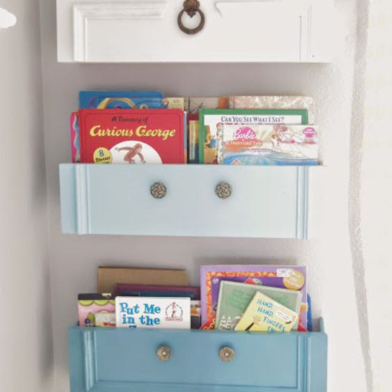 Новая мебель из старых ящиков комода дача