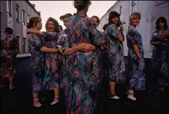 Лихие девяностые в фотографиях Lise Sarfati Лихие девяностые